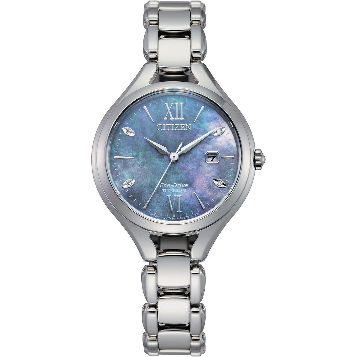 Citizen Eco Drive Ladies Super Titanium Watch EW2560-86X