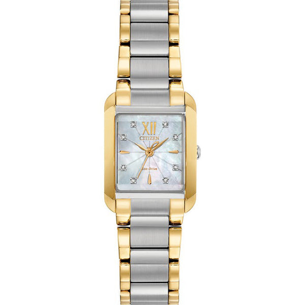 Citizen Eco Drive Ladies Diamond Watch EW5554-58D