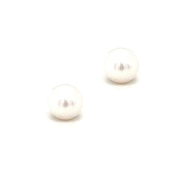 5.5-6mm Cultured Pearl Earring 9ct Gold