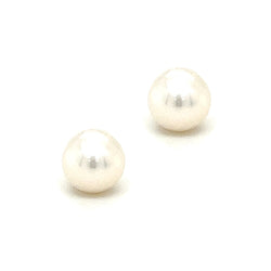 6.5-7mm Cultured Pearl Earring 9ct Gold