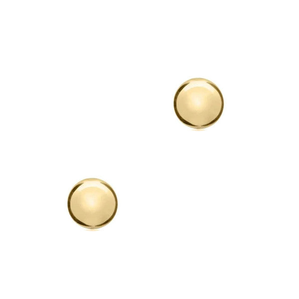 9ct Yellow Gold 5mm Ball Stud Earrings