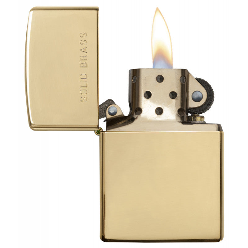 Zippo High Polished Brass 254