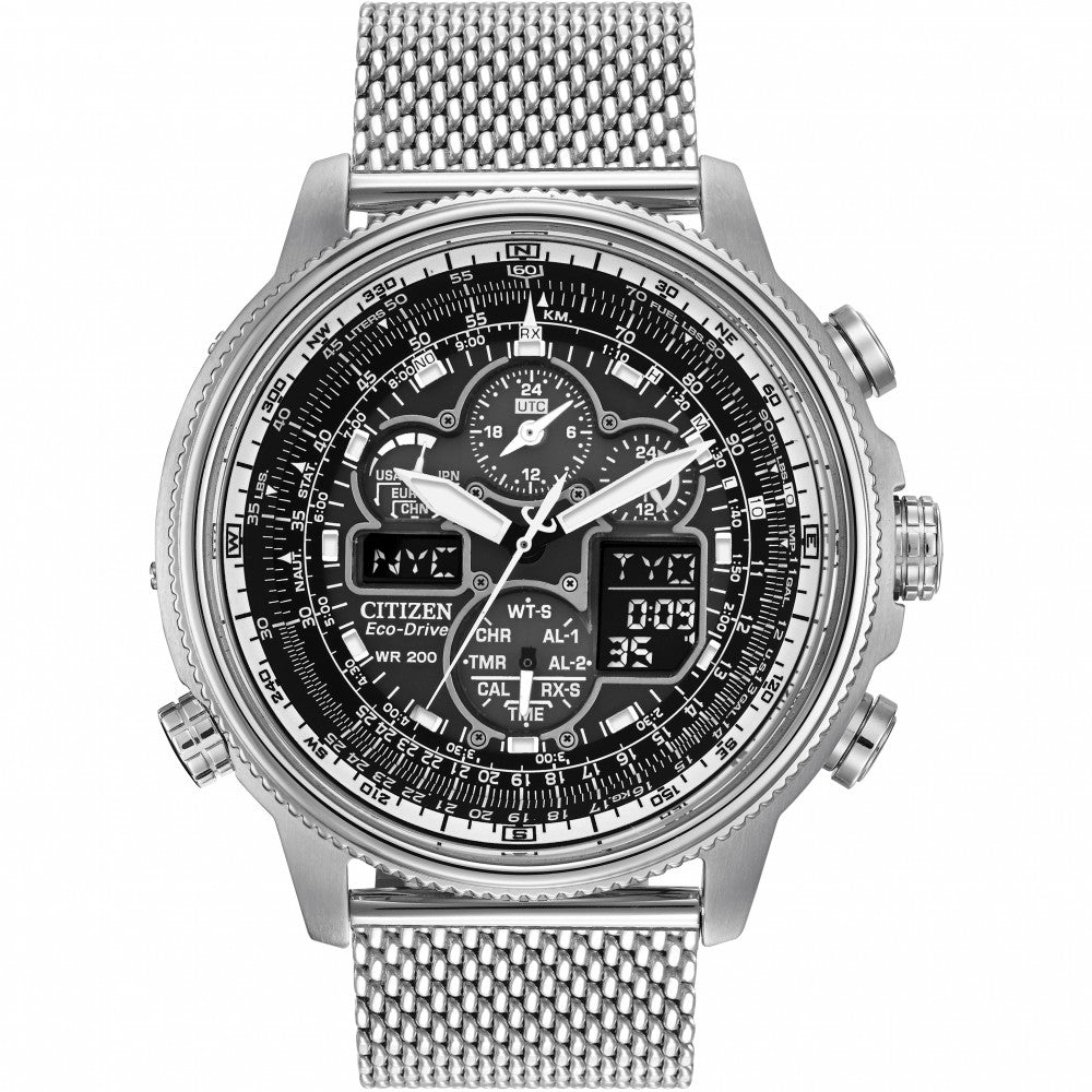 Citizen Eco Drive Navihawk Radio Controlled Men's Watch JY8030-83E