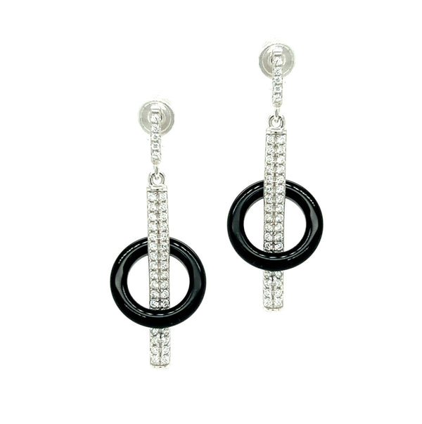 Fei Liu Onyx Earrings