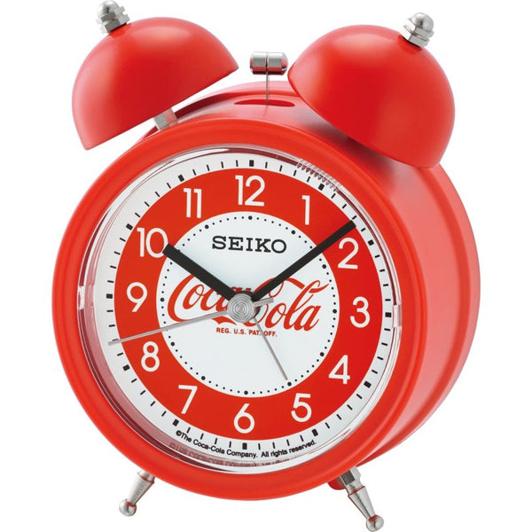 Seiko Coca-Cola Bell Alarm Clock QHK905R