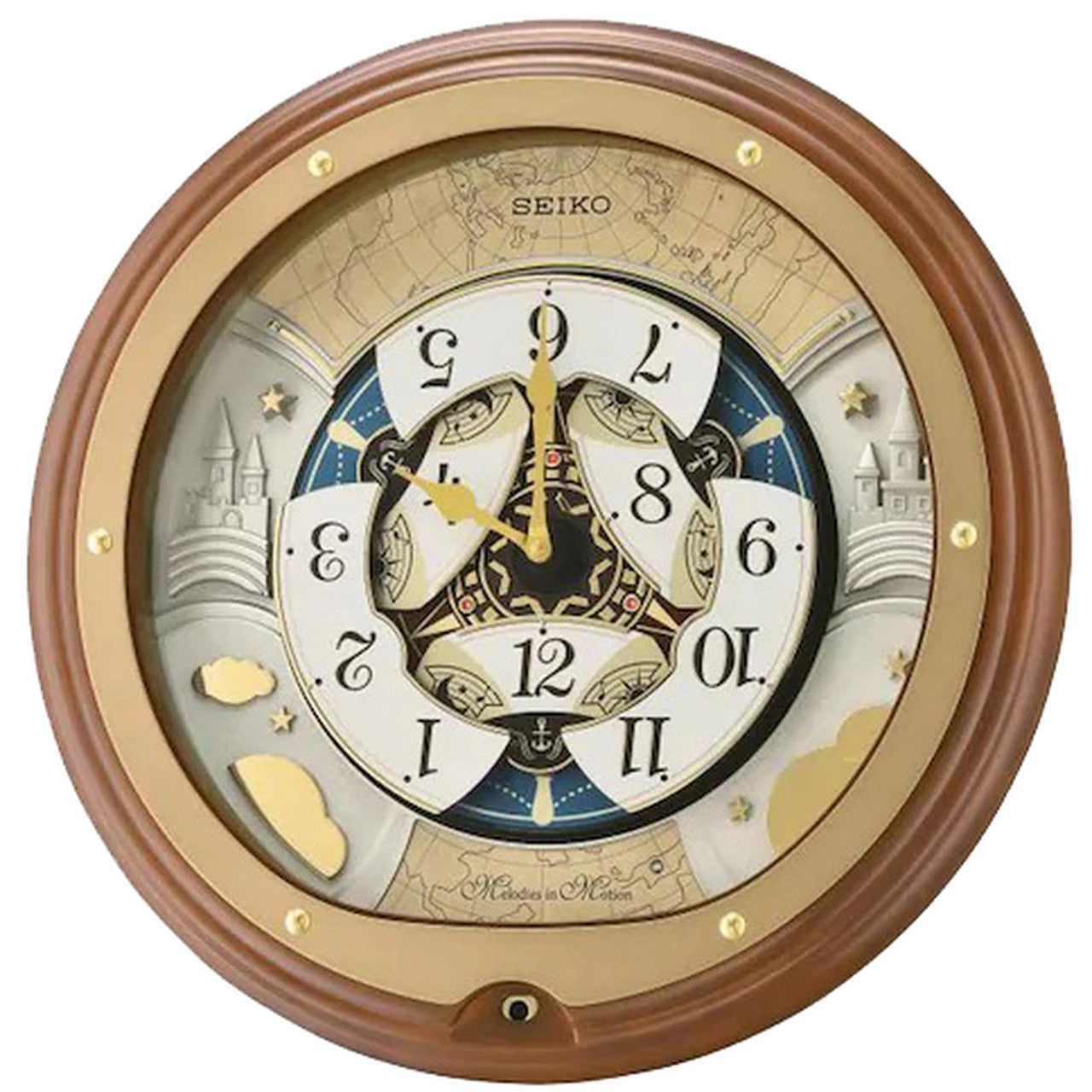 Seiko Melody in Motion Wall Clock QXM381B