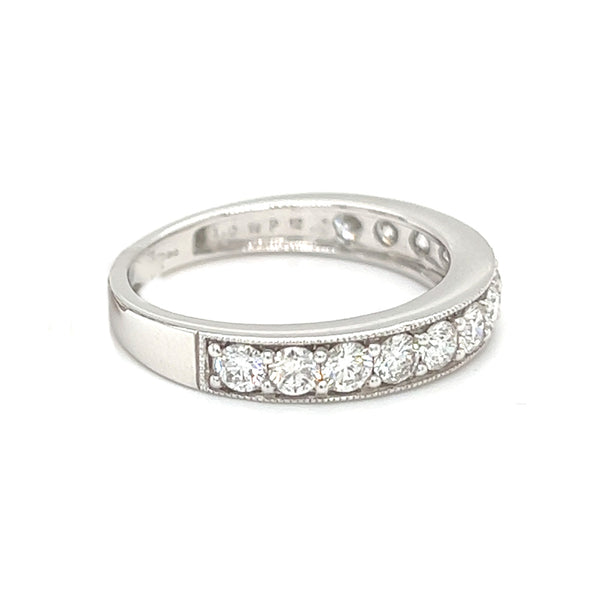 Diamond 13 Stone Eternity Ring 0.75ct 18ct White Gold