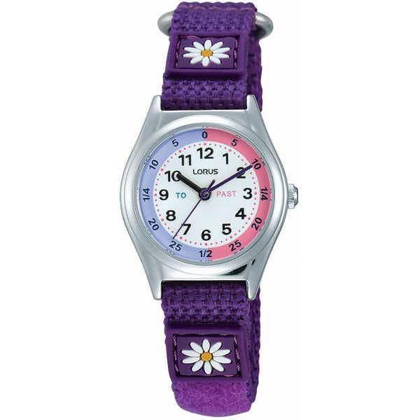 Lorus Girl's Time Teach Watch RG251KX9