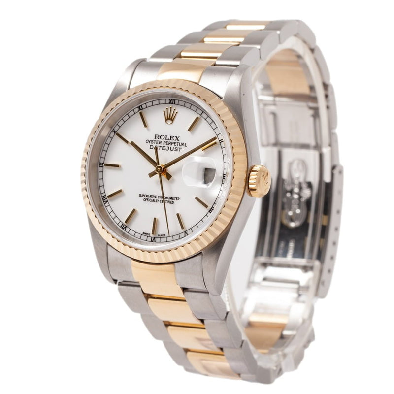 Pre Owned Rolex Men's Datejust 16233 side