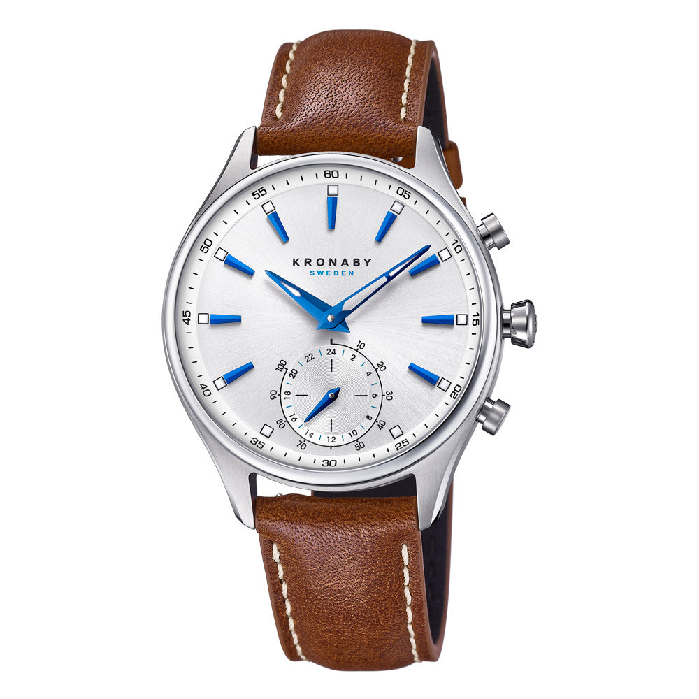 Kronaby Sekel 41mm Smart Hybrid Watch S3122/1