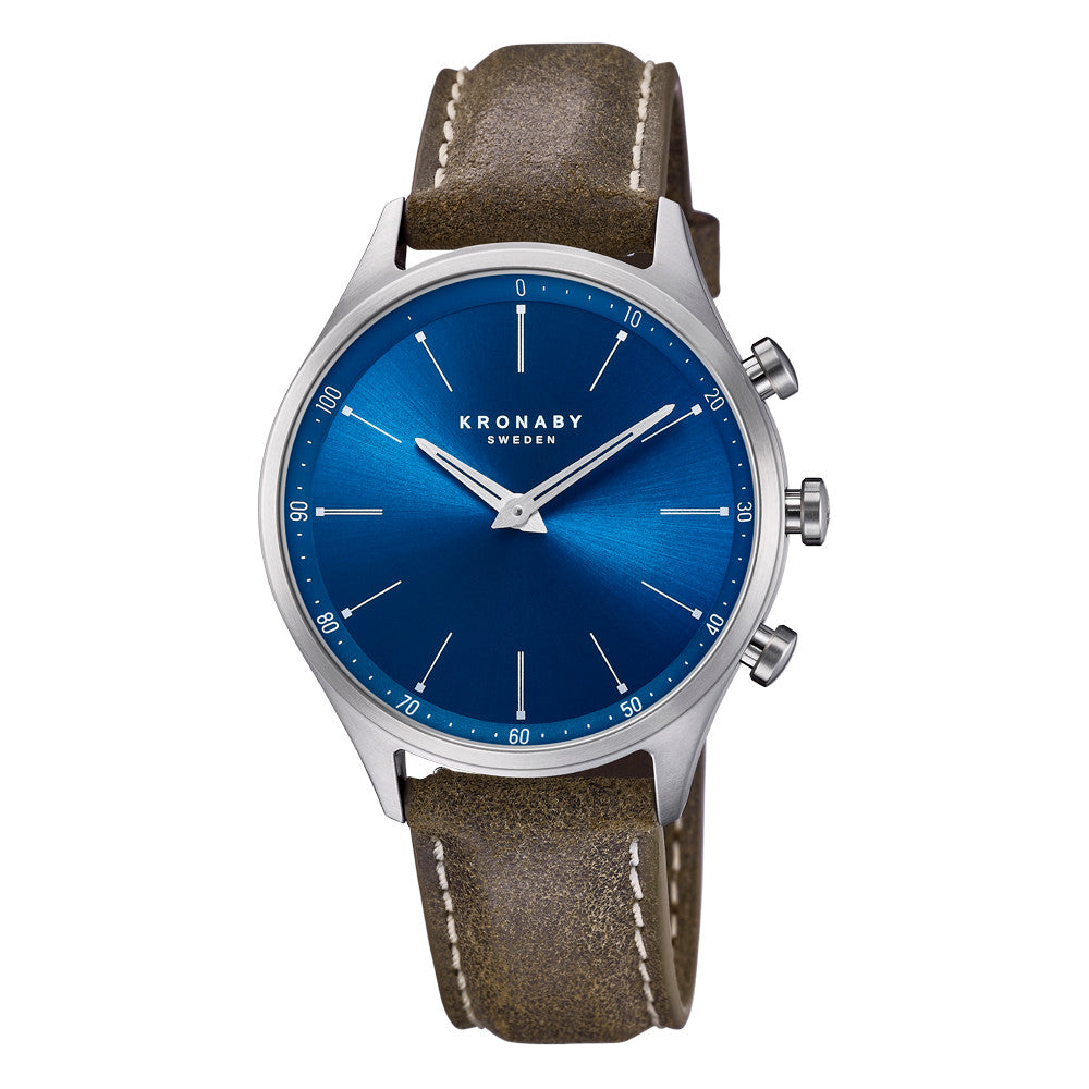 Kronaby Sekel 41mm Smart Hybrid Watch S3758/1