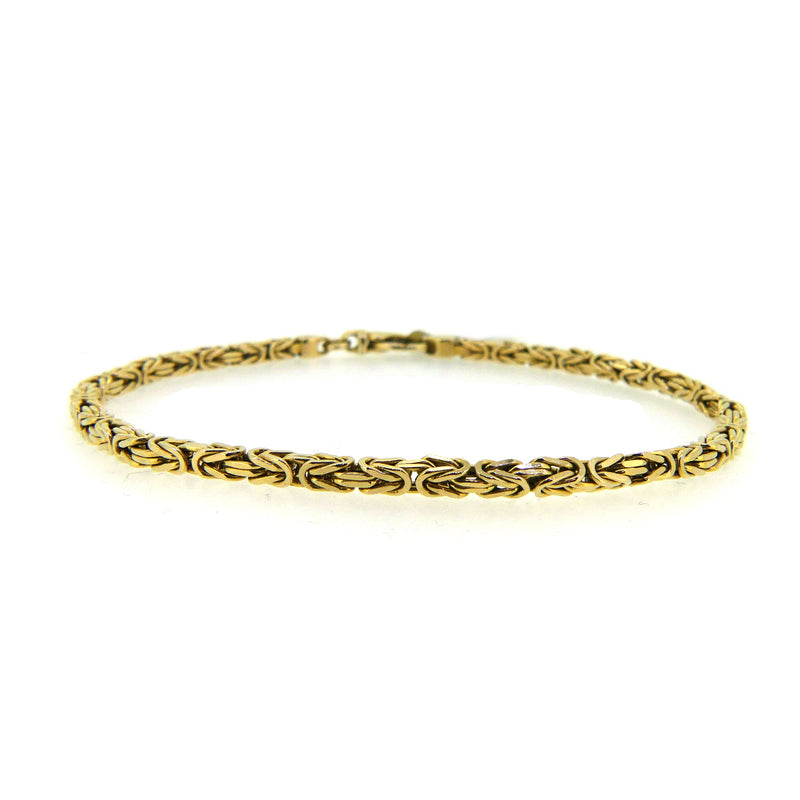 Byzantine bracelet yellow discount gold