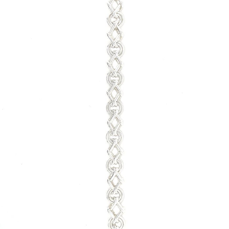 Sterling Silver Geometric Handmade Bracelet