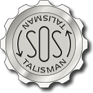 SOS Talisman 9ct Yellow Gold Pendant 240001